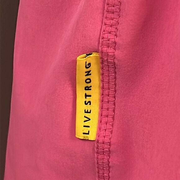 Nike Women’s DriFit Pink “Live Strong”Athletic Shorts w/ Built-in Shorts- M - Picture 3 of 15